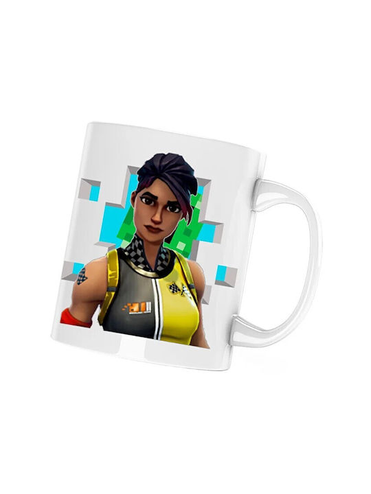 Fortnite Κούπα Κεραμική Λευκή 330ml (Προσωποποι...