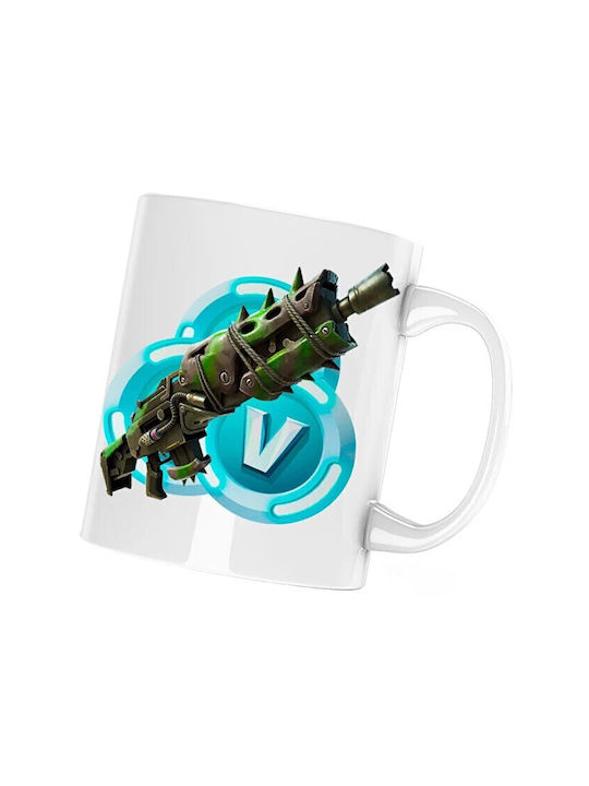 Fortnite Κούπα Κεραμική Λευκή 330ml (Προσωποποι...