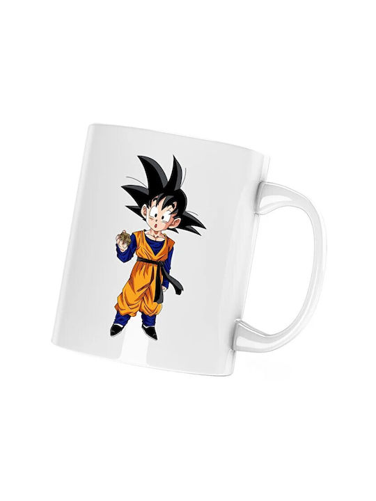 Dragon Ball Z Κούπα Κεραμική Λευκή 330ml (Προσω...
