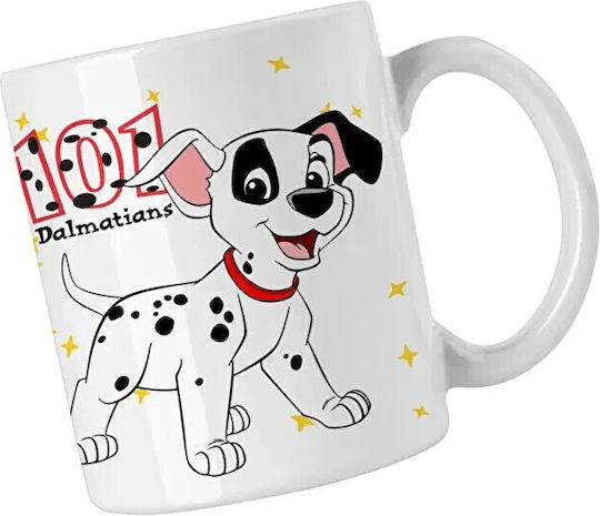 Dalmatian Puppy Κούπα Κεραμική Καφέ 330ml (Προσωποποιημένο)