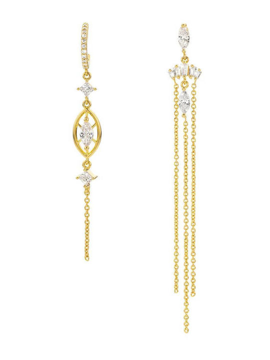 Mya Bay Soul Earrings Gold Bo-362