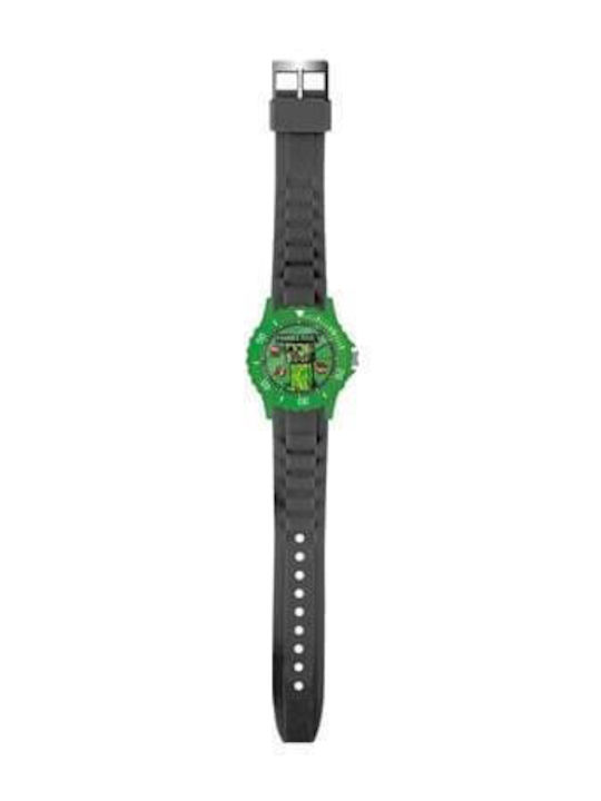 Kids Licensing Αναλογικό Παιδικό Ρολόι 32mm Πράσινο με Λουράκι Σιλικόνης