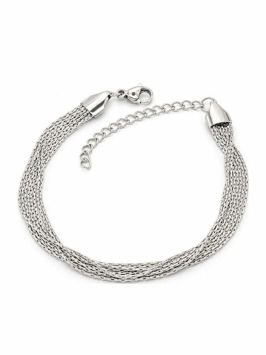 Charmy Damenarmband Lederkette 5 cm