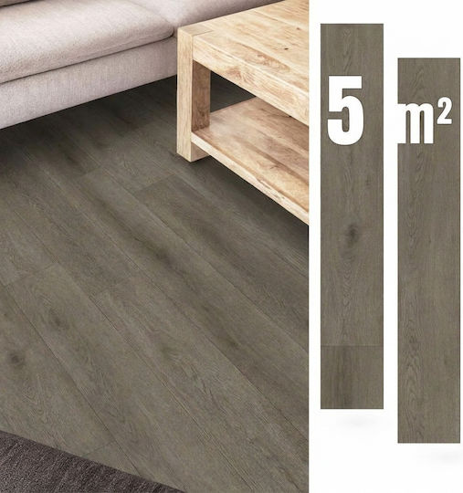 Self-adhesive Vinyl Panels 5 M² Dark Brown Plank Parquet Waterproof