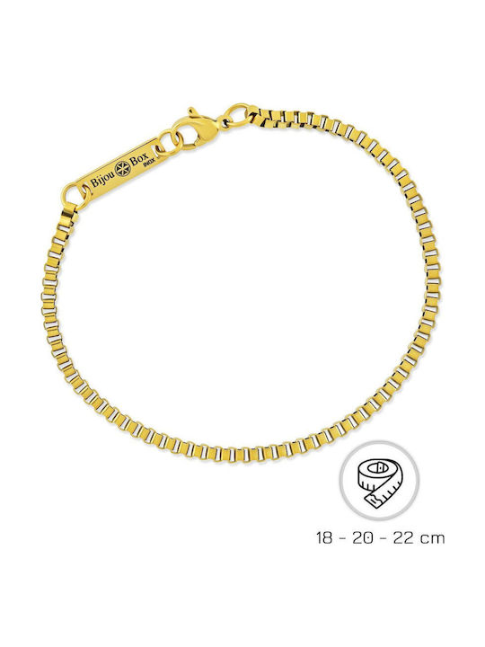 Bijou Box Позлатена Стоманена гривна