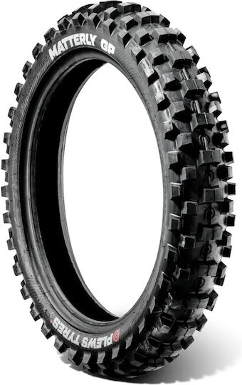 Plews Tyres Mx2 Matterly Gp Medium 90/100-12 NHS Off-Road Motorcycle Tyre Rear Medium