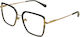 Alexander Wintsch Aw6328 C4 Zermatt Women's Prescription Glasses Mixed Black-Gold Frame