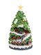 Lianos Christmas Illuminated Decorative Village with Music and Motion 44x26x26cm