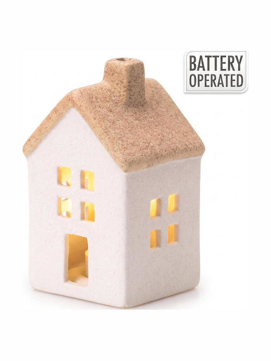 Next Christmas Illuminated Decorative House White 5.3cm