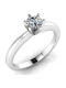 VTJ Ring aus Silber mit Diamant