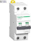 Acti9 iC60 RCBO 2P 25 A 30 mA C 10 kA AC