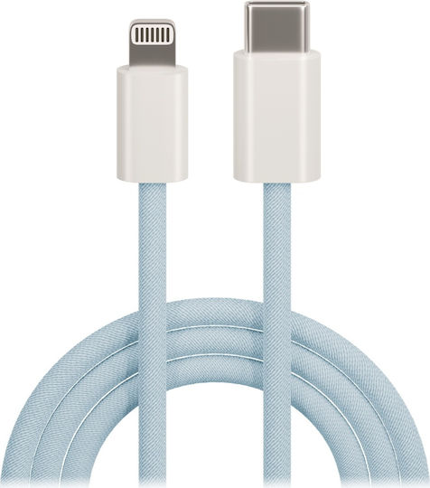 Maxlife Кабел USB-C към Lightning 20W Син 1 m 176GSM101122