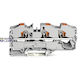 3-conductor Through Terminal Block Push-button 16 Mm² Gray