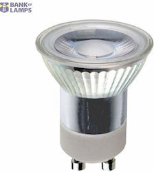 LedMaxx LED 3W GU10 Θερμό Λευκό