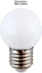 LedMaxx LED 0.8W E27 Ψυχρό Λευκό