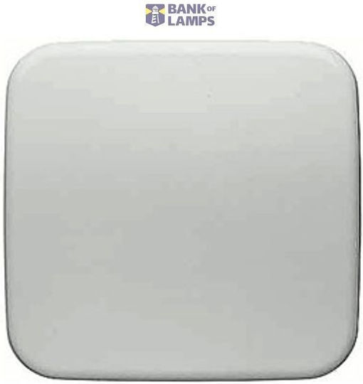 2506-212-507 Cover Plates Partly Incl Insert Switch Push Button Single Rocker Without Imprint White Busch-duro 2000