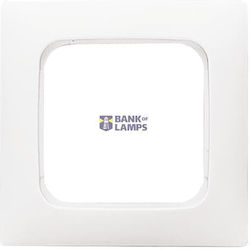 2511-214k-102-500 Cover Frame Si Reflex Si Alpine White