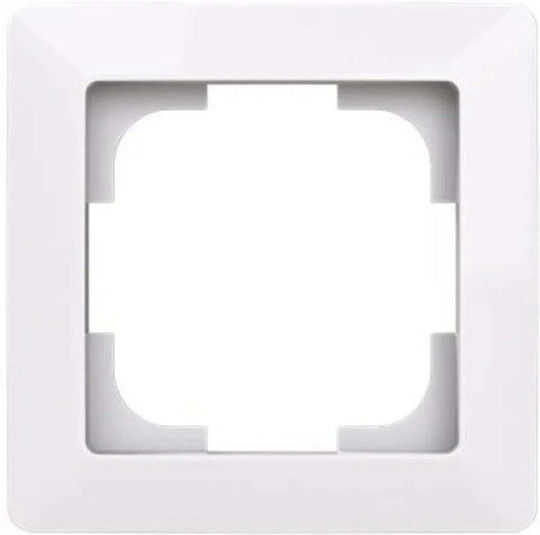 Abb Switch Frame 1 Position Horizontal Placement in White Colour