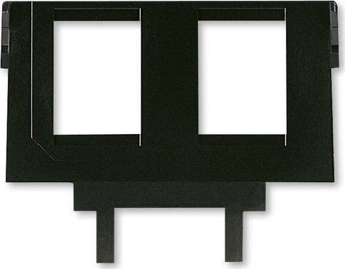 Abb Network Phone Socket Front Plate in White Color