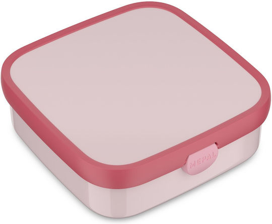 Mepal Plastic Kids' Food Container 1.3 Litre Pink 18.2 x 18.4 x 6.1 cm