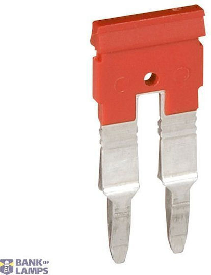 Pieptene de interconectare tip punte pentru blocuri de borne cu pas de 5 mm, 2 blocuri