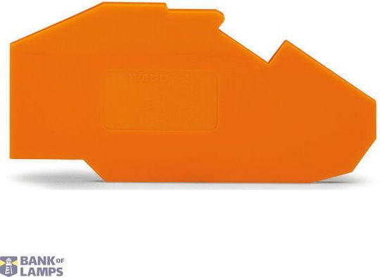 End Intermediate Plate 1.5 Mm Thick Orange