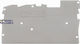End Intermediate Plate 1mm Orange