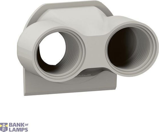 Cable Gland Plexo 2-entries Iso20 Grey