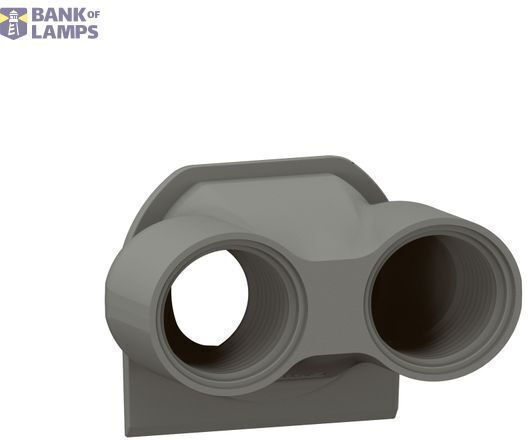 Cable Gland Plexo 2-entries Iso20 Anthracite
