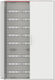 Abb Wall-Mounted Waterproof Electrical Panel, 8 Rows, 36 Modules