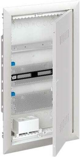Abb Flush-Mounted Electrical Panel, 3 Rows, 12 Modules