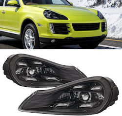 Faruri Față Set Porsche Cayenne 957 07-10 Upgrade 2023 Stil Matrix LED Faruri Față Set Porsche Cayenne 957 07-10 Upgrade 2023 Stil Matrix LED