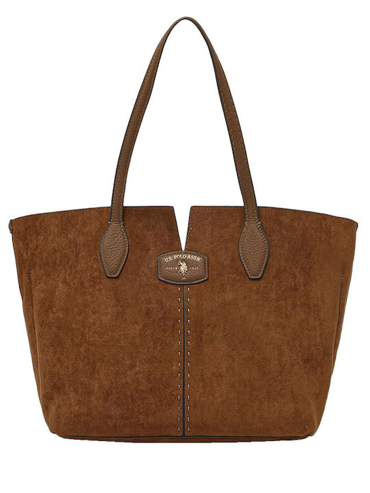 U.S. Polo Assn. Women's Shopper Bag Brown