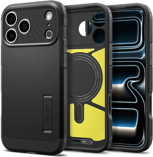 Case Iphone 18 Pro Max 17 Pro Max Shockproof Spigen Tough Armor T Magsafe Black