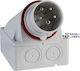 Schneider Electric Pratika Πρίζα Βιομηχανικού Τύπου 83521