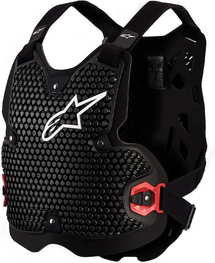 Alpinestars Bio Action V2 Ниво 1 Предпазен Протектор за Гърди за Мотокрос Черен Цвят