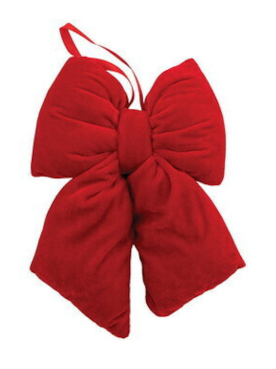Lianos Christmas Fabric Ribbon Red 24x16.5cm