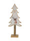 Christmas Decorative Wooden Tree 40cm Brown