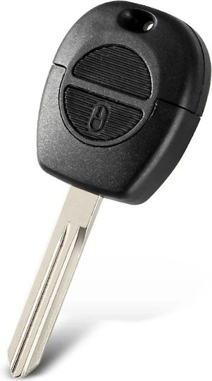 Корпус за ключ Nissan Micra-almera-primera-x-trail с Лама Nsn14 и 2 Бутона Zkey-nissan-10