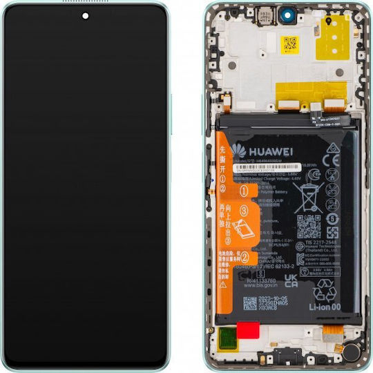 Huawei Lcd Display Module Nova 11i Battery Mint Green 02355pfm