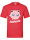 Tstudio Червена Тениска Pokemon Jigglypuff Original 100% Памук No22