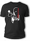 Tstudio Honda Varadero Мотоциклет Отстрани T-shirt Черна