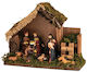 Small Wooden Manger 20x7x15cm