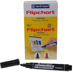Centropen Schwarzer Whiteboardmarker 4,6 mm