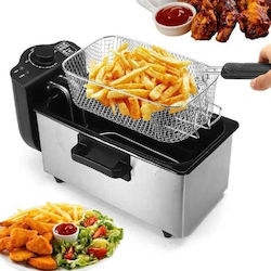 Sokany SK-10128 Fritteuse 3,5 l Silber Sokany SK-10128 Fritteuse 3,5 l Silber