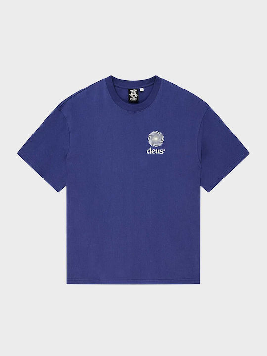 Strata Kurzarmshirt Blau
