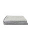 To megalo pazari Chenille Throws Set 3 pcs Grey