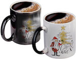 Koupakoupa Weihnachtsbecher aus Keramik mit Wei...