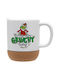 Koupakoupa Grinch Feeling Extra Grinchy Today Weihnachtlicher Keramikbecher Weiß 9 cm 330 ml (Mit Personalisierung)