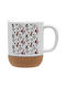 Koupakoupa Santas Weihnachtlicher Keramikbecher Rentiere 9 cm 330 ml (mit Personalisierung)